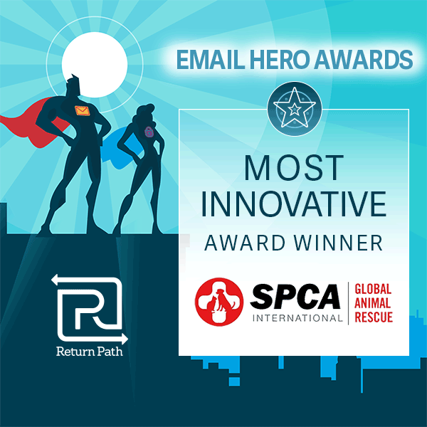 SPCA International Wins Email Hero Award for Most Innovative Return Path